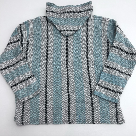 NWT Earth Ragz Baja Hoodie Poncho Original Made with 100% Recycled Fibers Small - Picture 2 of 10